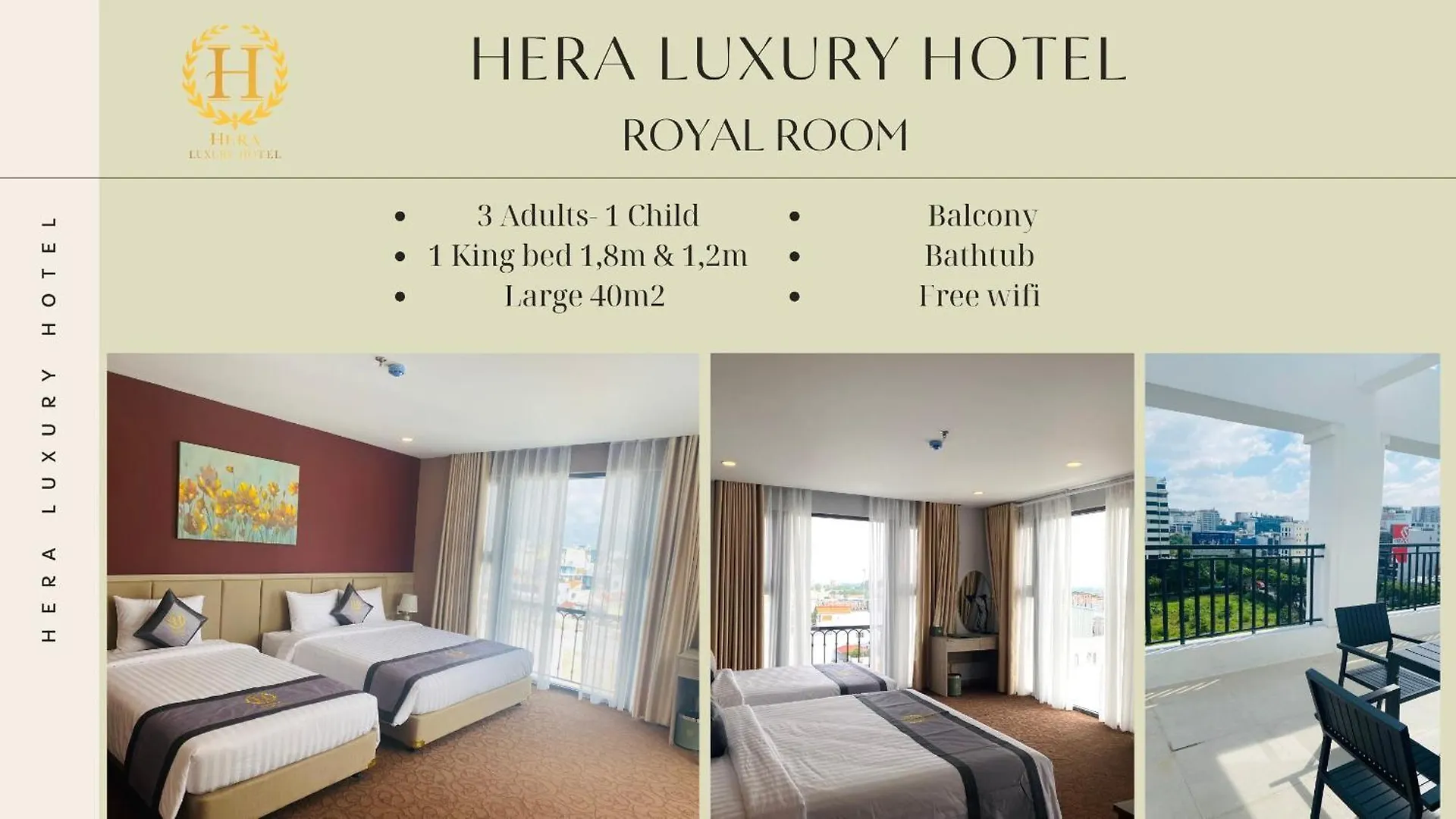 Hera Luxury Hotel Ho Chi Minh City